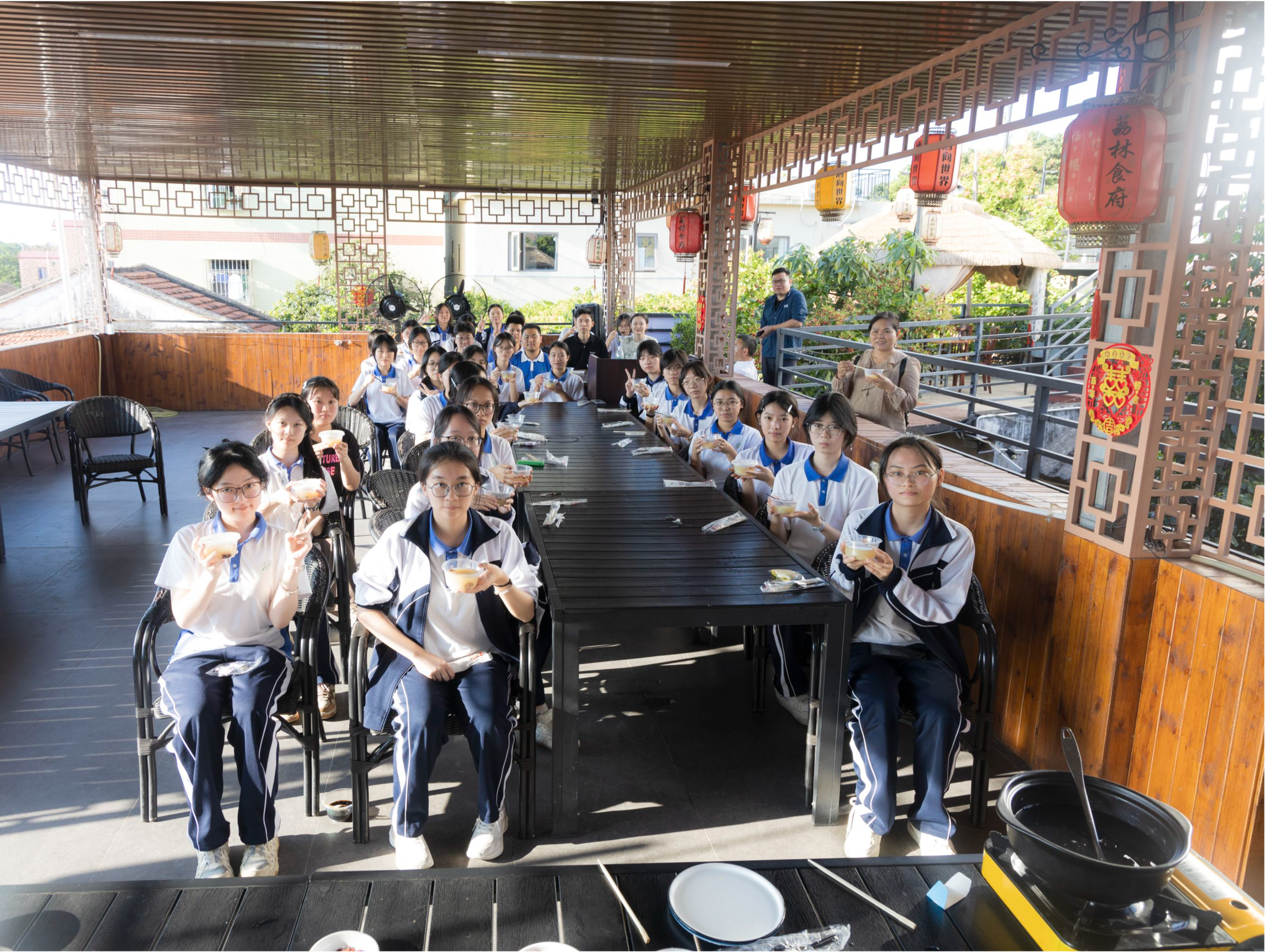 当非遗美食遇见课堂，光明区迳口社区携手职校“烹出”校地共建新滋味