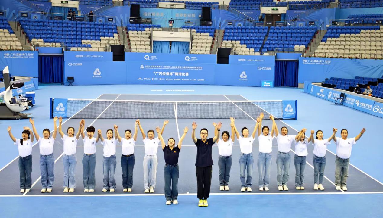 “剧说你我”为残特奥网球比赛献唱 特殊家庭家长互助坚守温暖人心