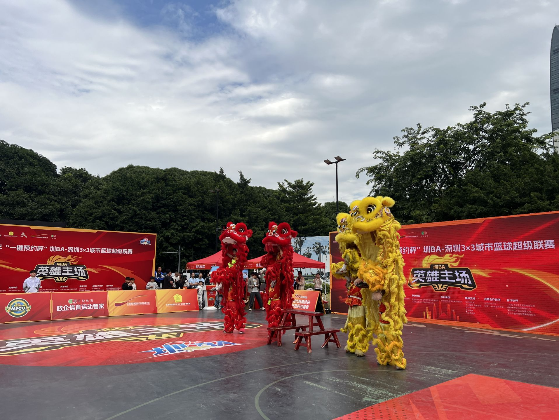 燃动鹏城！2025年“一键预约杯”圳BA-深圳3x3城市篮球联赛启幕