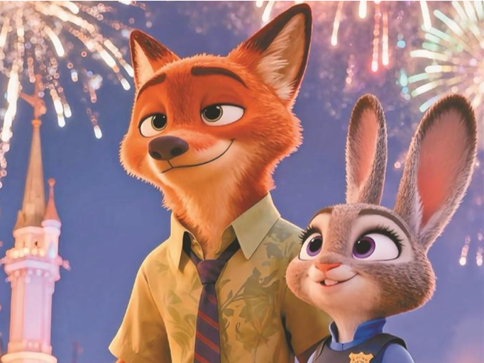 《疯狂动物城2》进入2025年票房榜前三名