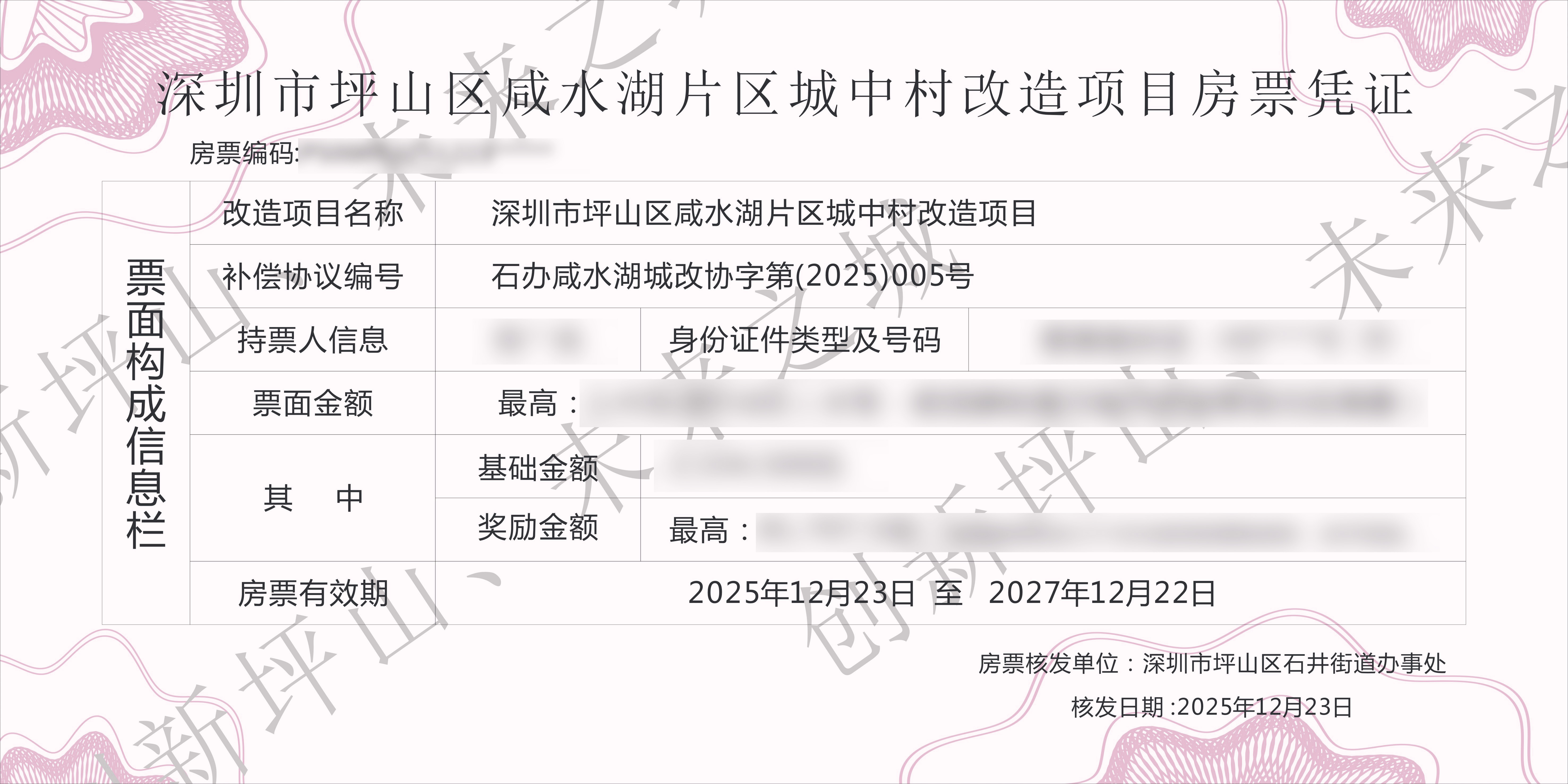 房票在手,幸福提速!深圳市首批城中村改造项目房票落地石井