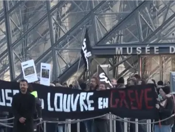 上百名员工罢工,卢浮宫再次闭馆
