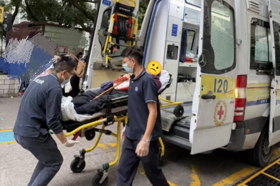 彩田村82岁独居老人晕倒,多方联动成功救援