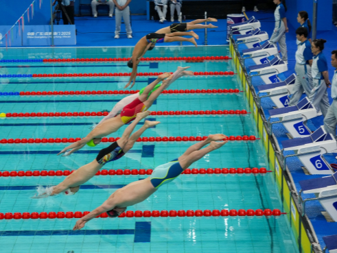 47项全国纪录被打破！残特奥会游泳赛场热血收官