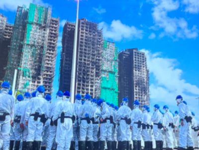 香港警方：内地支援超3万件物资，有效助力大埔火灾救援 