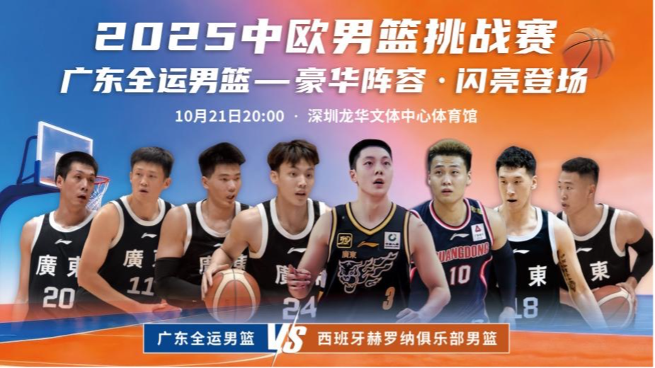 中国男篮队长赵睿已归队，广东全运男篮最强阵容集结完毕