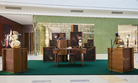 法国Berluti“ Scritto鎏辉工艺限时尊享工坊”亮相深圳