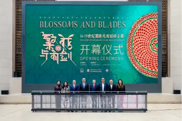 十余件文物全球首秀！深圳博物馆“繁花与利剑”莫卧儿珍宝展启幕