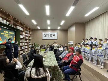 童心筑梦承军魂！福田南园街道开展国防教育开放日活动