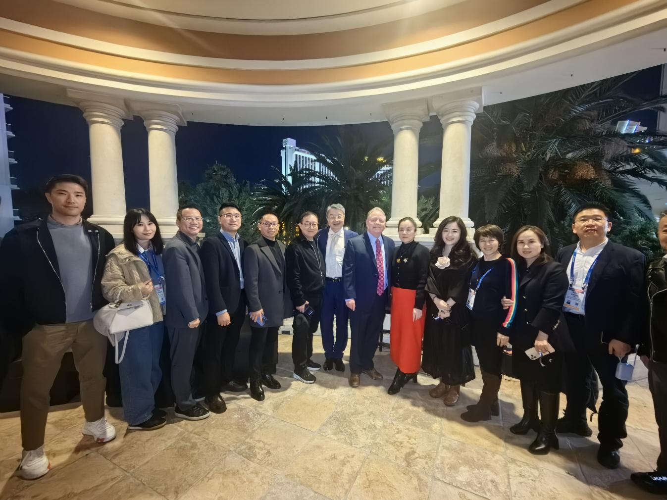 深圳高促会首届拉斯维加斯科技之夜举行 深企借CES东风拓北美市场