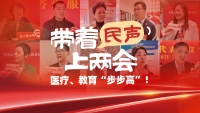 带着“民声”上两会！医疗、教育“步步高”