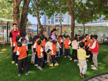 福田区南园街道赤尾社区开展“拥抱自然”植树节活动