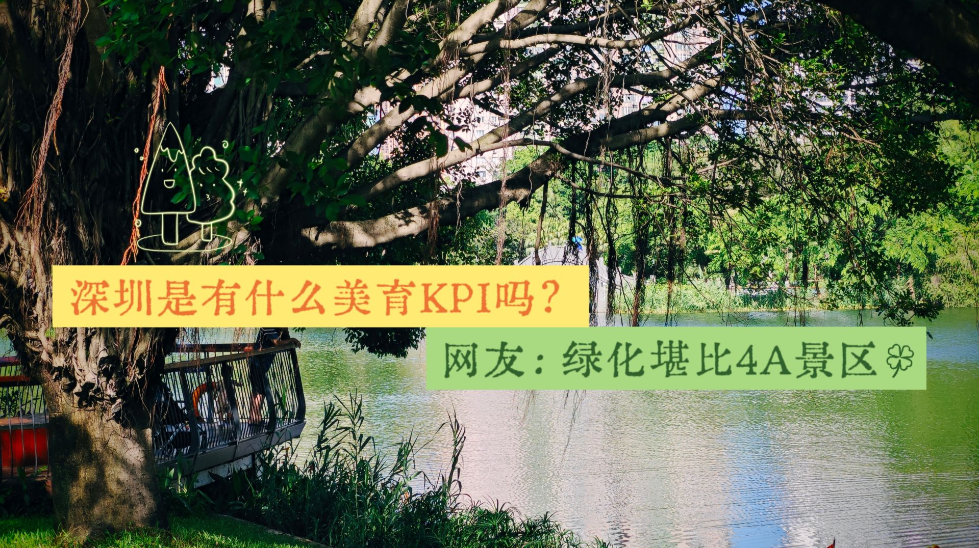 00后观察 | 深圳是有什么美育KPI吗？网友：绿化堪比4A景区