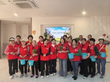 福田区南园街道南园社区开展植树节活动