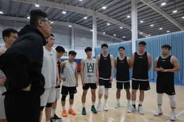 探班粤BA深圳队赛前训练：厉兵秣马，静待4月12日主场迎战惠州队