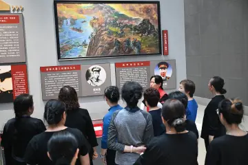 罗湖人民桥社区开展烈士陵园祭扫主题活动