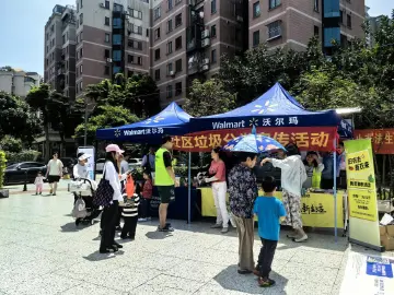 罗湖区翠达社区联动辖区企业开展垃圾分类科普活动