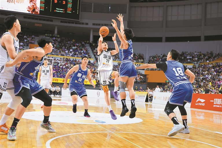 主场力克惠州队 深圳队迎来三连胜