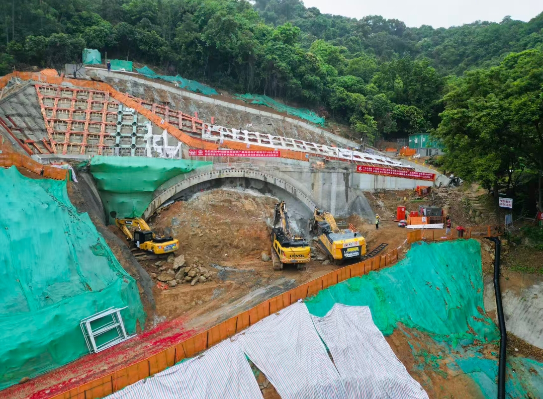 广惠高速改扩建项目实现新突破！全国首例单洞五车道公路隧道进入实质建设阶段