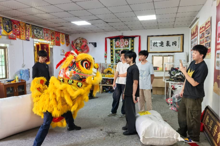 开百年古村“盲盒”！深理工学子在新湖楼村开启一场文化奇遇