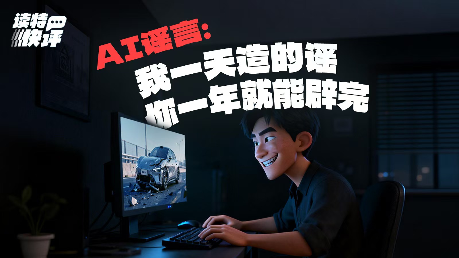 读特快评｜管住AI生成内容，不让它成为谣言“特效团队”