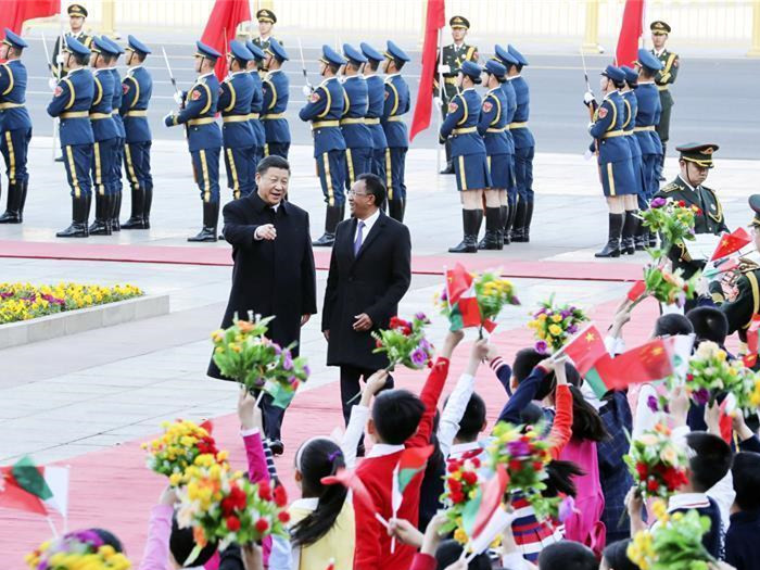 习近平同马达加斯加总统埃里举行会谈