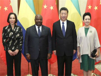 习近平同加蓬总统邦戈举行会谈 