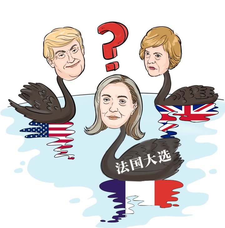 漫画 | 法国选战 ：“最危险女人”能否成翻版特朗普？