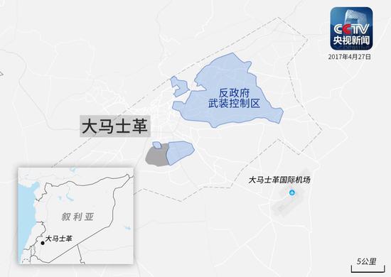叙利亚首都大马士革机场附近发生剧烈爆炸