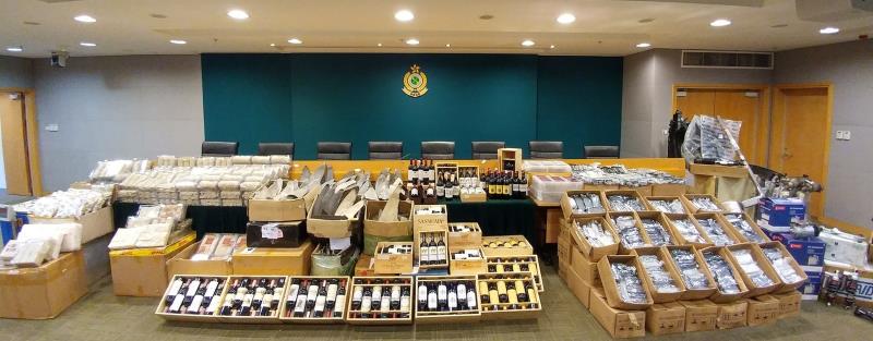 燕窝鱼翅红酒！香港查出价值3000万港元的怀疑走私货品