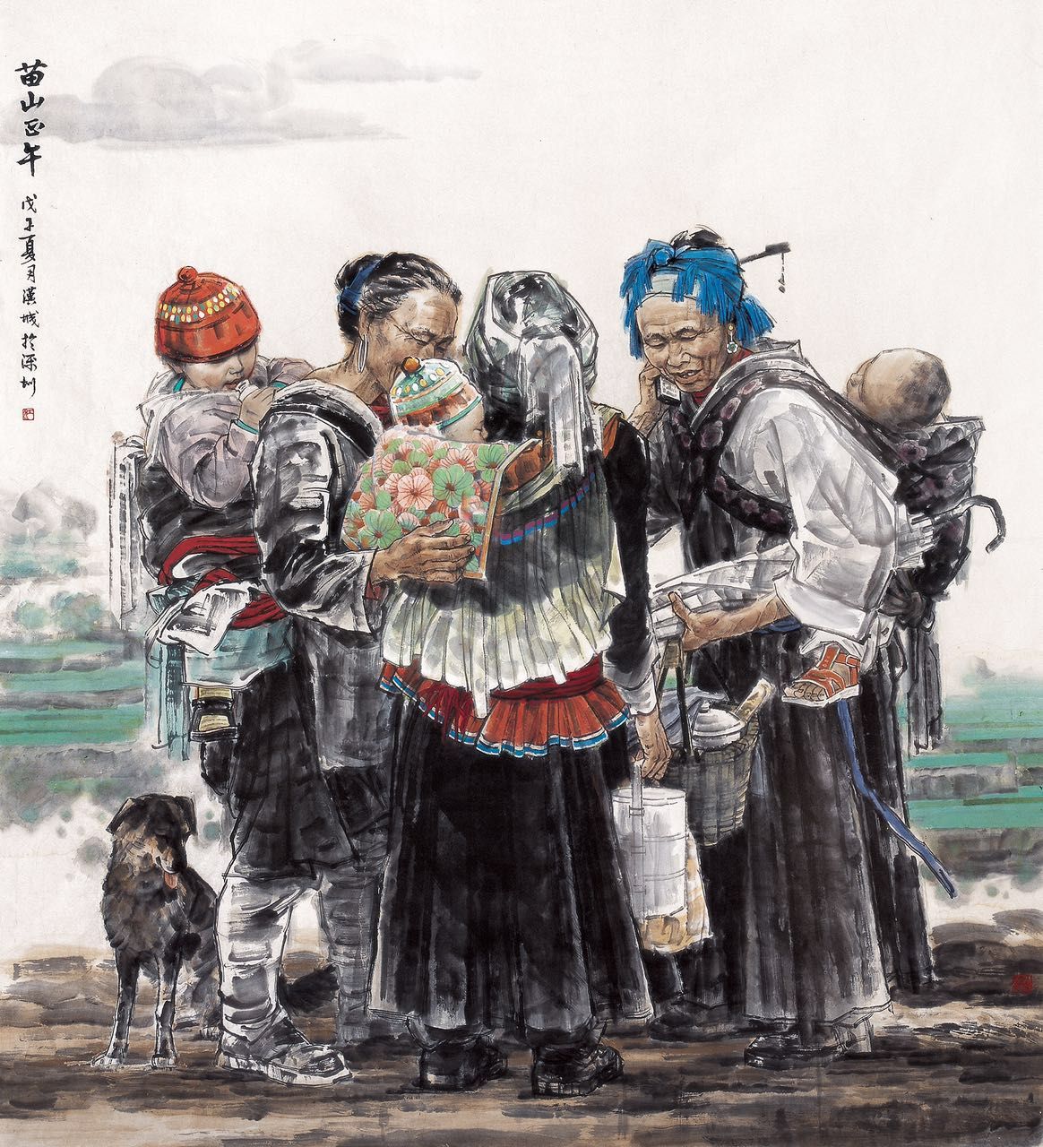 看展｜江汉城中国画作品展重现“拓荒足迹”
