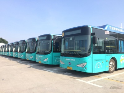 东部公交完成3024辆纯电动车辆投放任务