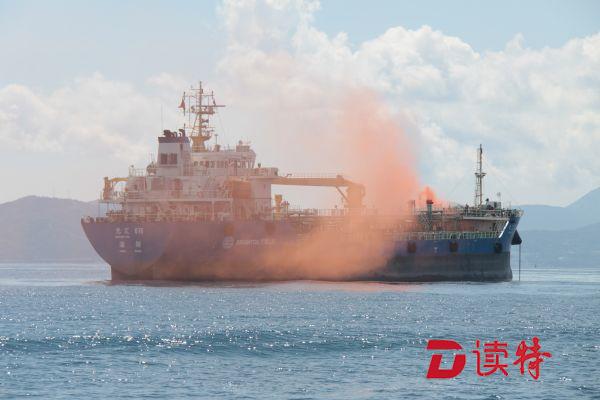 客船与油船在大鹏湾“相撞”？其实这是一场“演习”
