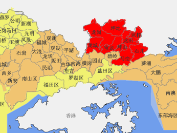 深圳暴雨红色分区预警降“橙”  防御工作不能停