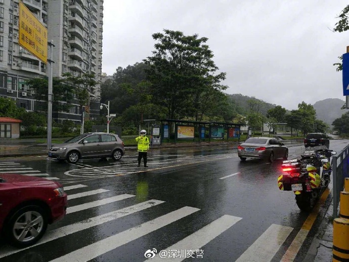 深圳部分地区发布地质灾害气象风险橙色预警