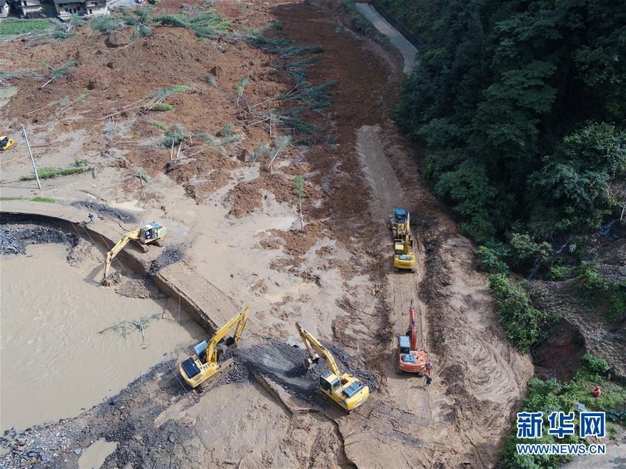 湖南宁乡洪灾已致44人死亡失联 全县56%人口受灾