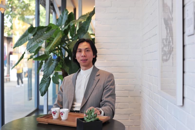 来自台湾的郭羿承，要将松山湖变成“城市美术馆”