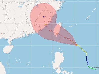 台风掠过 广东未来三日局部大到暴雨