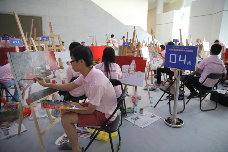 第五届绘画职业技能竞赛在大芬美术馆完美收官