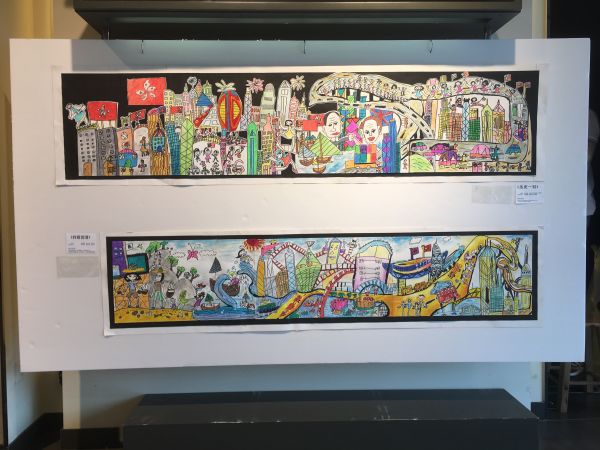 画笔下的祝福！深港儿童画展用艺术搭建文化交流之桥 