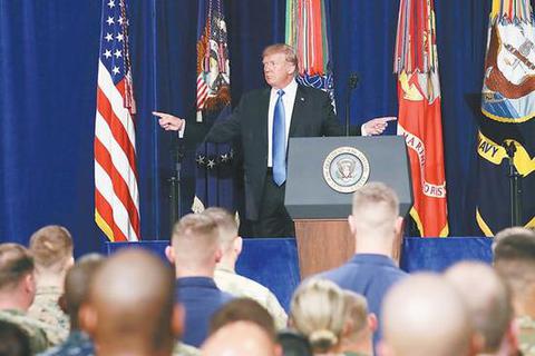 美军中东最高指挥官：新增兵力将很快抵达阿富汗