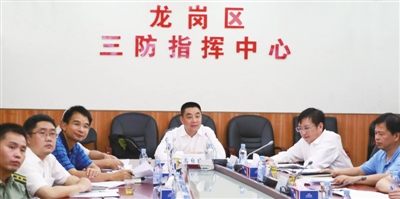 龙岗抵御“天鸽” 加强巡查风险点 严防次生灾害发生