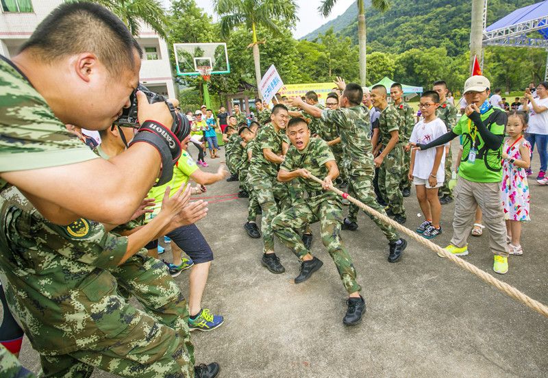 军民互动，鱼水情深！罗湖首届志愿者双拥运动会分外热闹