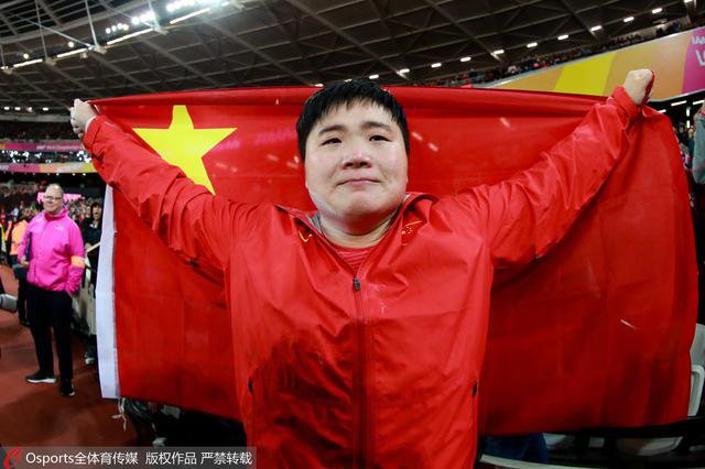 伦敦世锦赛中国首金！巩立姣女子铅球夺冠
