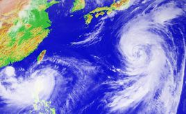 中央气象台：双台风接连逼近 多地有大风雨