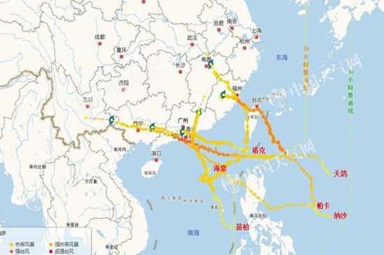 12天三个台风密集登粤 为何今年偏爱广东？