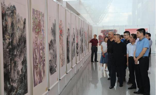 喜迎十九大 “国画福田”展出逾150幅佳作