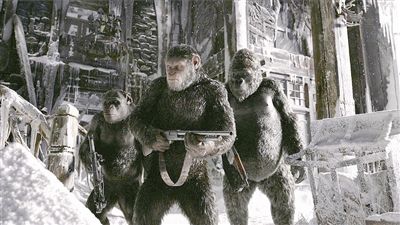 《猩球崛起3》全揭秘 根据核磁共振影像制作猩