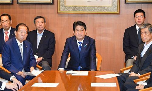 安倍正式宣布28日解散众议院提前大选