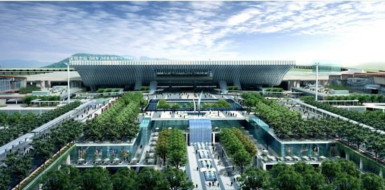深圳崛起海陆空铁交通枢纽